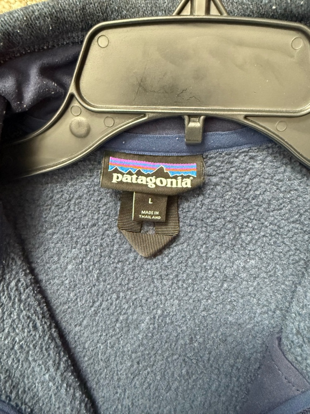 Patagonia Dark Navy 1/4 Zip Fleece Pullover - Picture 5 of 5